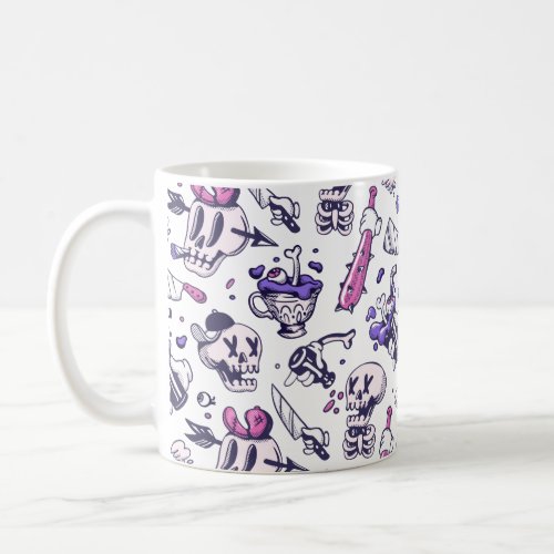 Halloween pattern decoration coffee mug