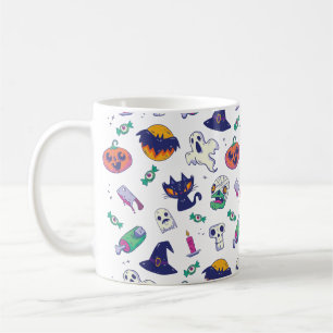 Halloween pattern decoration coffee mug