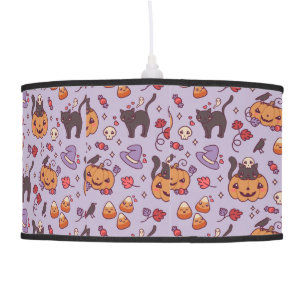 Halloween pattern decoration coffee mug ceiling la ceiling lamp