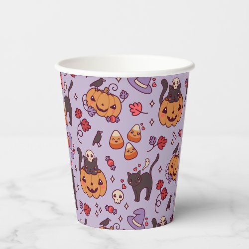 Halloween pattern decoration coffee mug paper cups