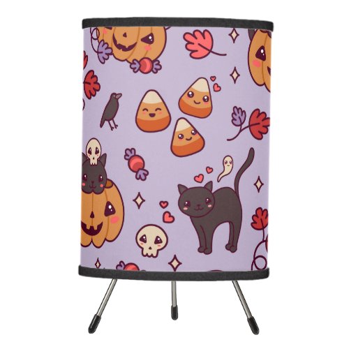 Halloween pattern decoration coffee mug tripod lam tripod lamp