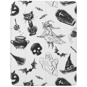 Halloween pattern design iPad smart cover