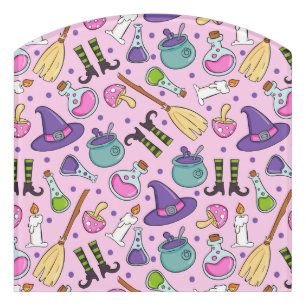 Halloween Pattern Door Sign