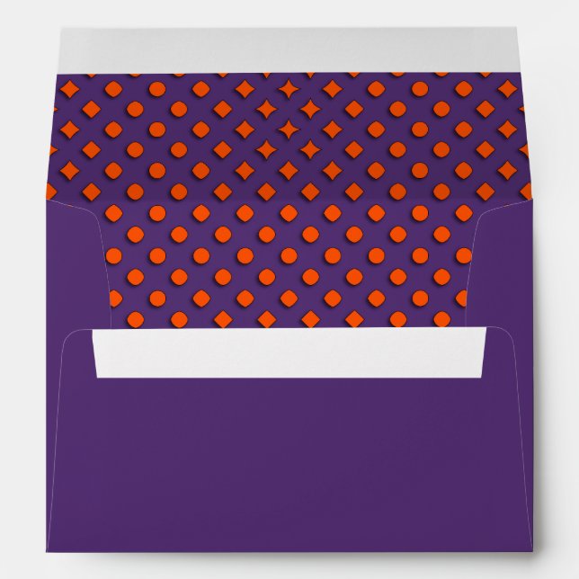 Halloween Pattern Envelope (Back (Bottom))
