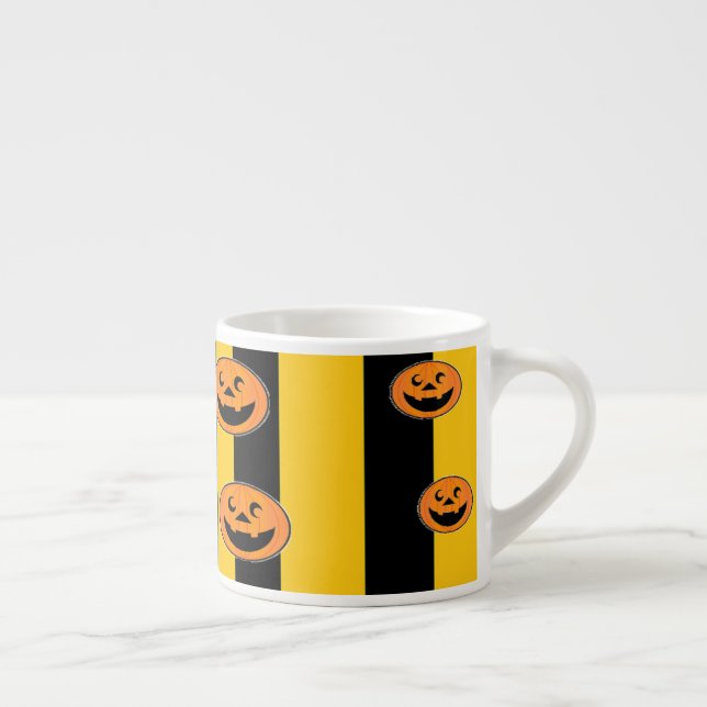 halloween pattern espresso cup (Right)