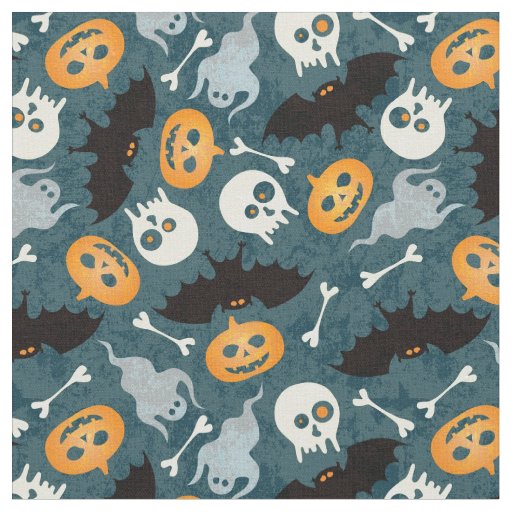 Halloween pattern fabric
