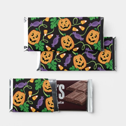 HALLOWEEN PATTERN HERSHEY BAR FAVORS