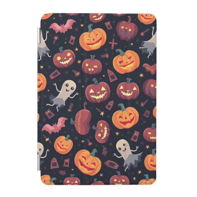 Halloween Pattern Ipad Case (Front)