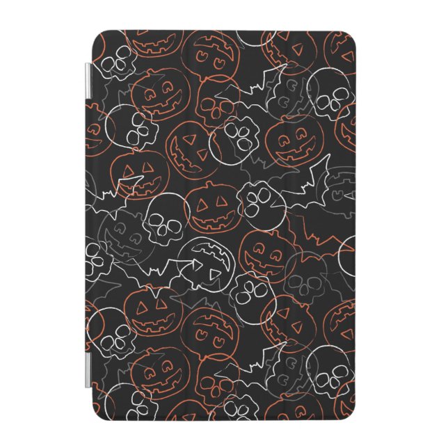 Halloween Pattern iPad Mini Cover (Front)