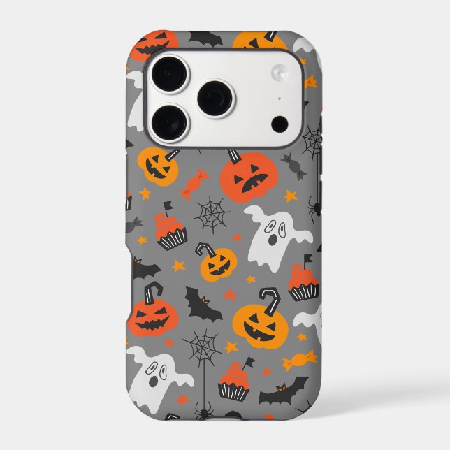 Halloween Pattern Iphone Case (Back)