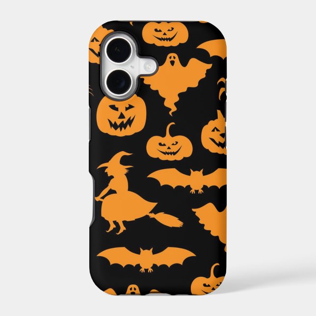 Halloween pattern iphone case (Back)