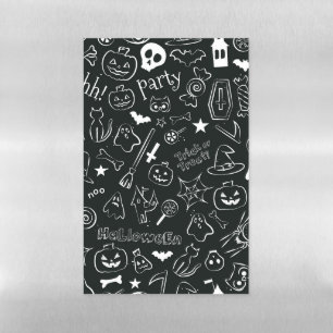 Halloween Pattern Magnetic Dry Erase Sheet