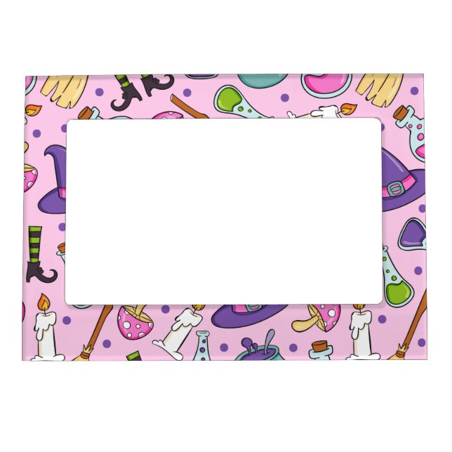 Halloween Pattern Magnetic Frame (Front)