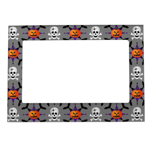 Halloween Pattern Magnetic Frame