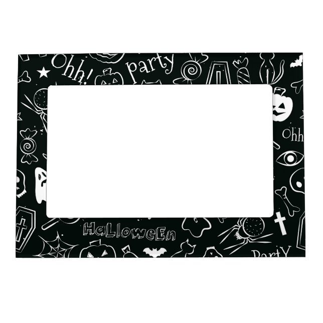 Halloween Pattern Magnetic Frame (Front)