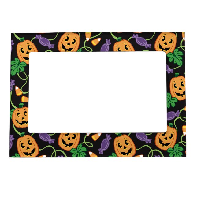 HALLOWEEN Pattern Magnetic Frame (Front)