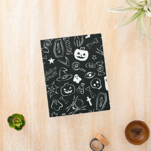 Halloween Pattern Mini Binder