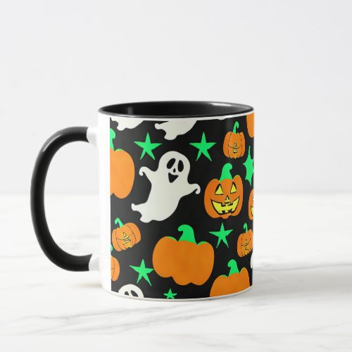 Halloween Pattern Mug