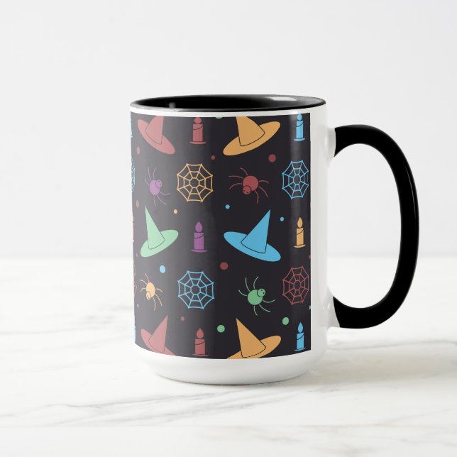 Halloween Pattern Mug (Right)