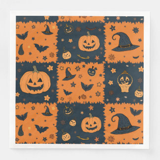 Halloween pattern napkin