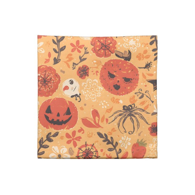 Halloween pattern napkin (Quarter Fold)