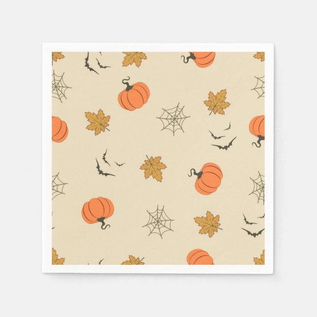 Halloween pattern napkins (Front)
