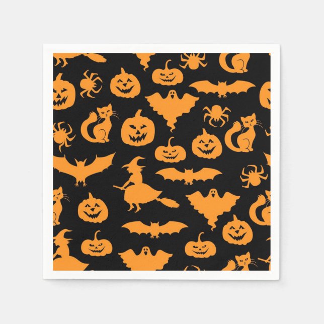 Halloween pattern napkins (Front)