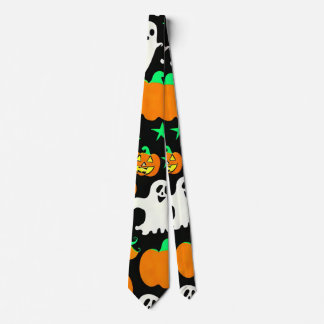 Halloween Pattern Neck Tie