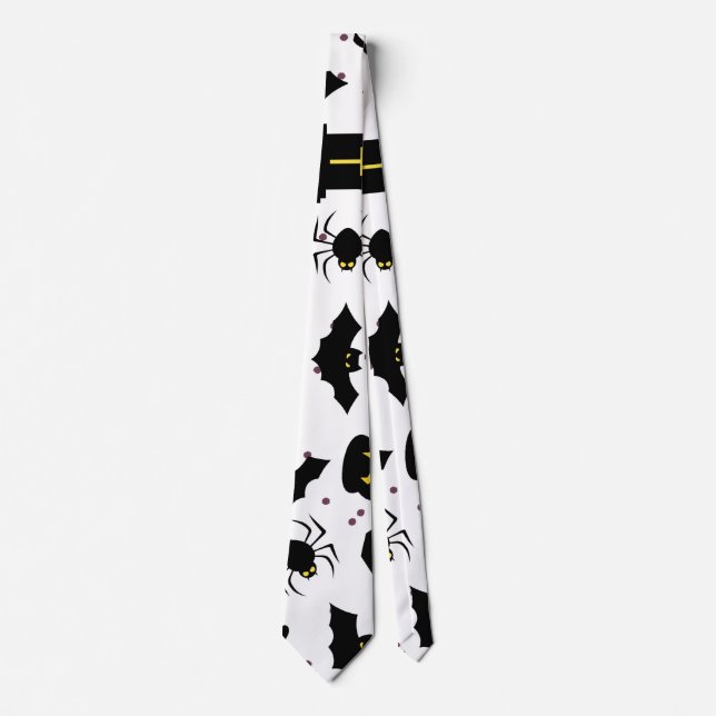 Halloween Pattern Neck Tie (Front)