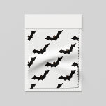 Halloween, Pattern Of Bats, Trick Or Treat, Boo Fabric