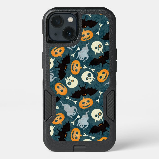 Halloween pattern otterbox iPhone case (Back)
