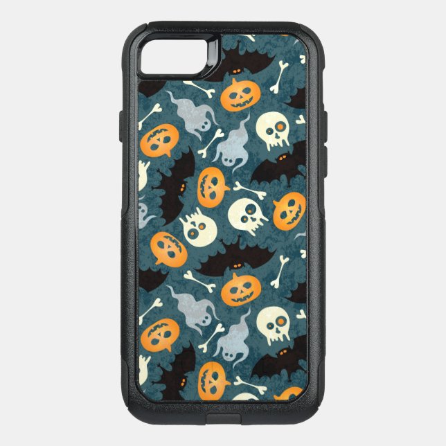 Halloween pattern otterbox iPhone case (Back)