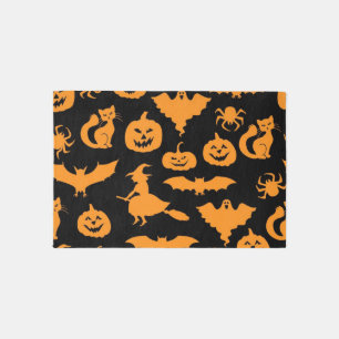 Halloween pattern outdoor rug
