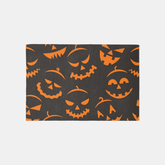 Halloween pattern outdoor rug (Front)