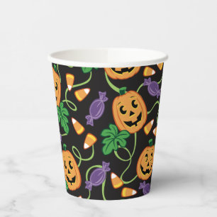HALLOWEEN PATTERN PAPER CUPS