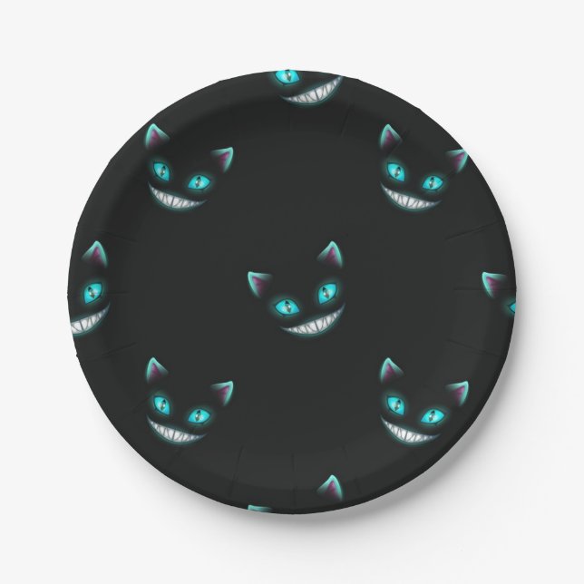 Halloween pattern paper plates (Front)