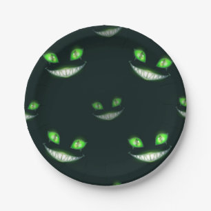 Halloween pattern paper plates