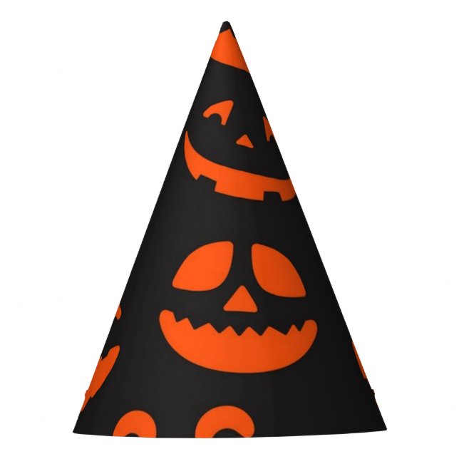 Halloween pattern party hat (Front)