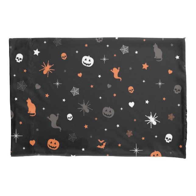 Halloween pattern pillow case (Front)