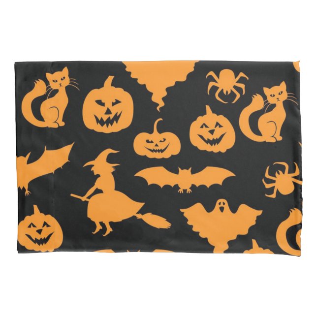 Halloween pattern pillow case (Front)