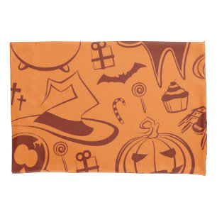 Halloween pattern pillow case