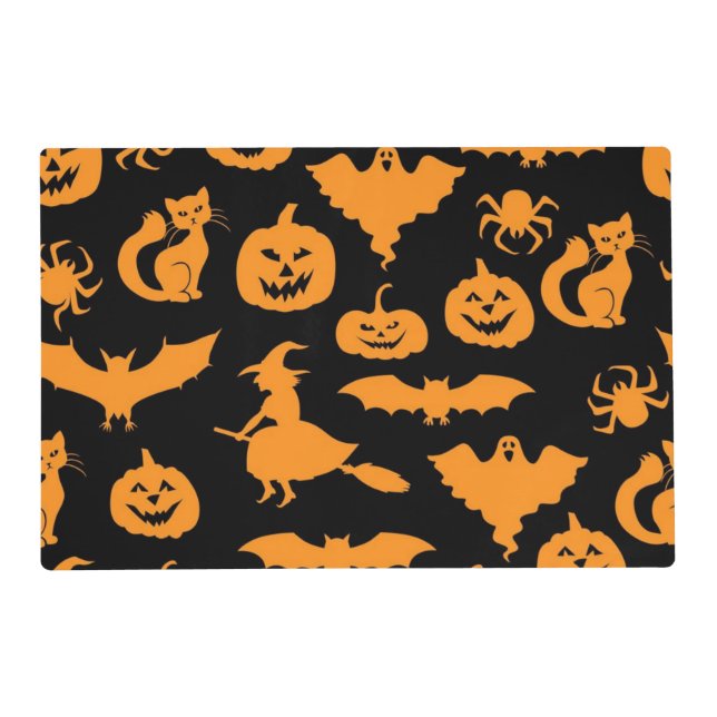 Halloween pattern placemat (Front)