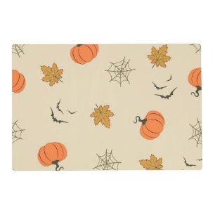 Halloween pattern placemat