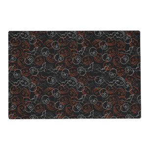 Halloween Pattern Placemat