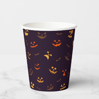 Halloween pattern printed paper cups