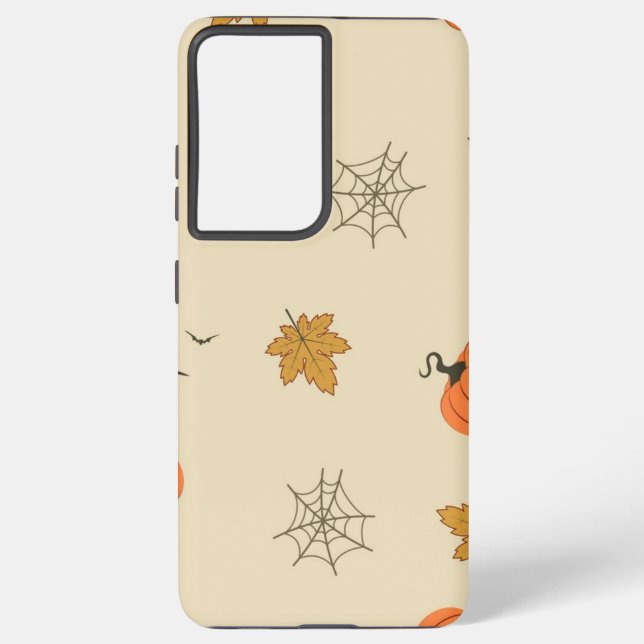 Halloween pattern samsung galaxy case (Back)