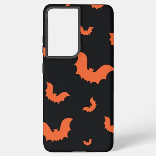Halloween pattern samsung galaxy s21 ultra case