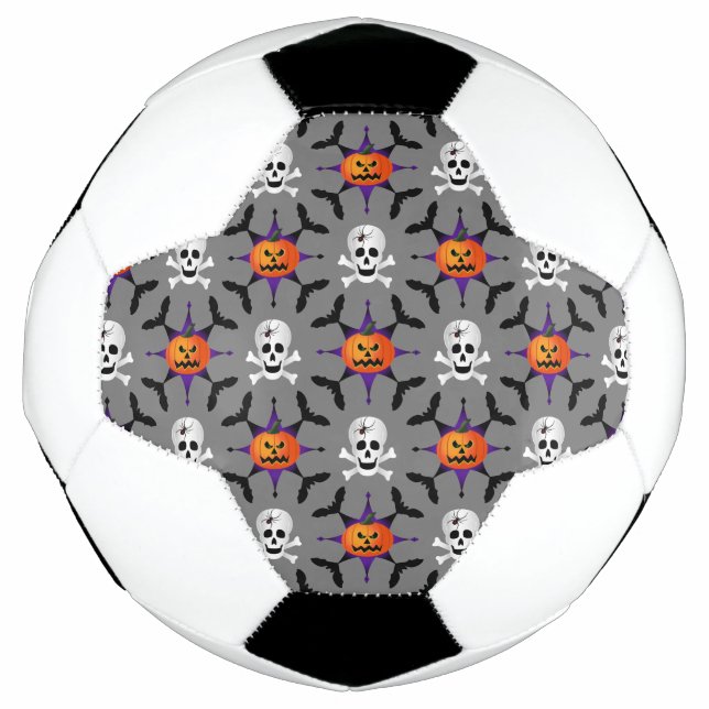 Halloween Pattern Soccer Ball (Front)