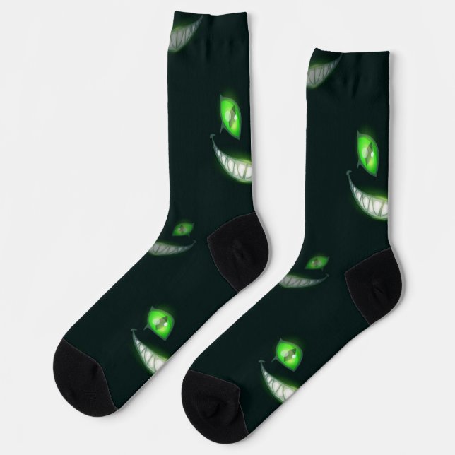 Halloween pattern socks (Left)