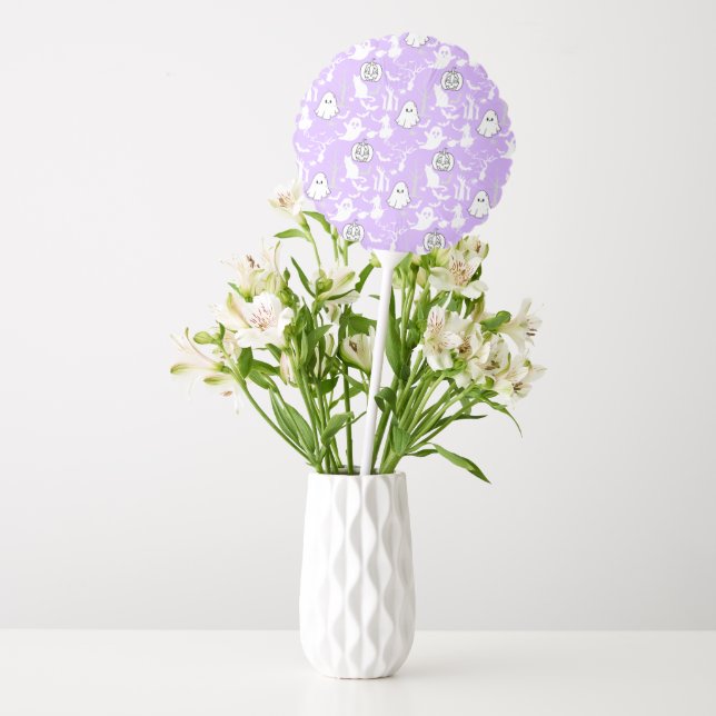 Halloween pattern. Spooky and cute.b Balloon (Vase)